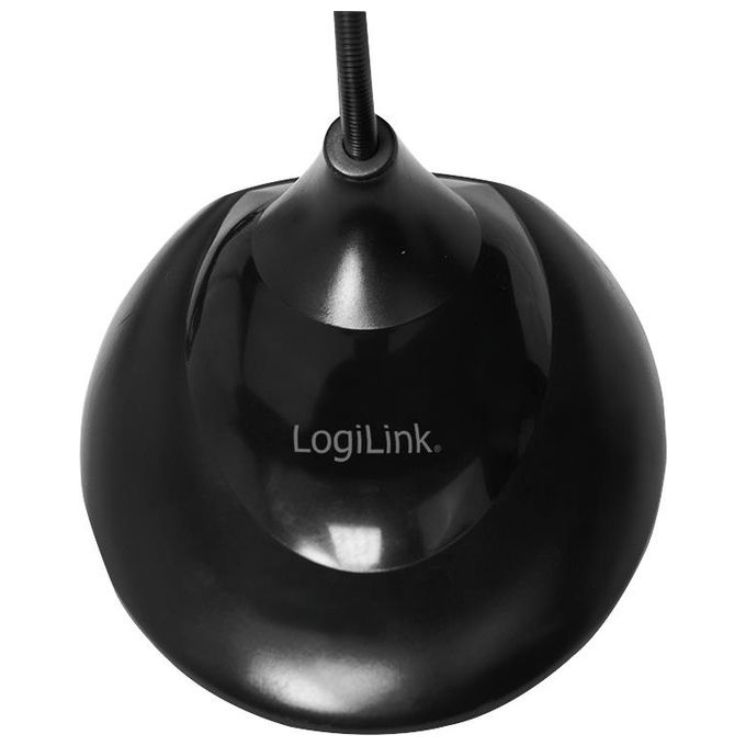 LogiLink Microfono Multimedia con Base da Tavolo per Pc