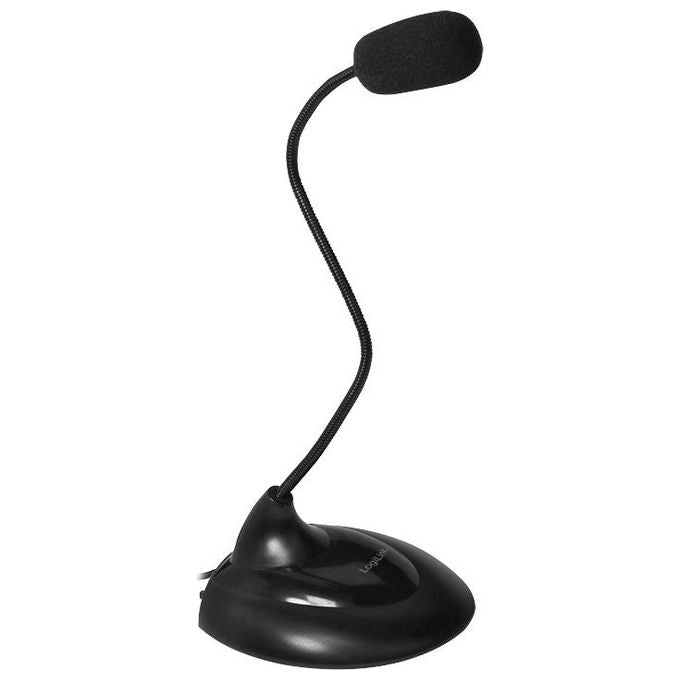 LogiLink Microfono Multimedia con Base da Tavolo per Pc