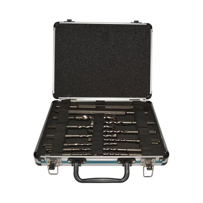 Makita D-42400 Set Punte e Scalpelli SDS Plus 13 Pezzi Calcestruzzo Muratura 5 6 7 8 10 12 14 16 mm