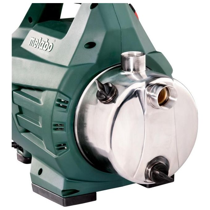 Metabo 600965000 P 4500 Inox Pompa ad immersione 1300 W 48 m 4500 l-h colore Verde Acciaio inox