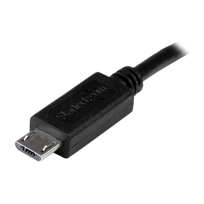 Startech.com Cavo USB OTG - Micro USB a Micro USB - M-M - 20cm
