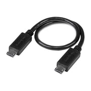 Startech.com Cavo USB OTG - Micro USB a Micro USB - M-M - 20cm