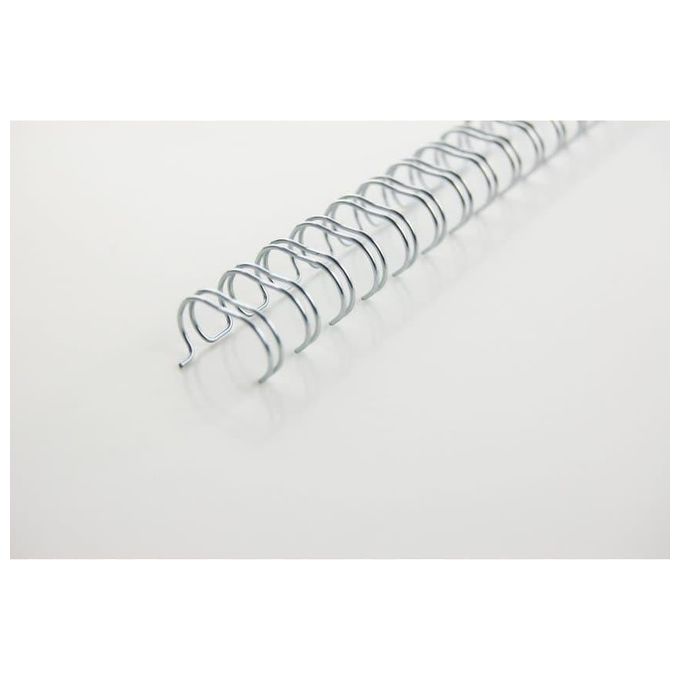 Gbc Cf100 dorsi Metal.a4 8mm 34 anelli Bianco