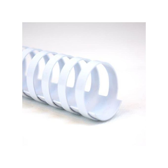 Gbc Cf100 Dorsi Plastici 6mm Bianco