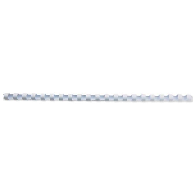 Gbc Cf100 Dorsi Plastici 6mm Bianco