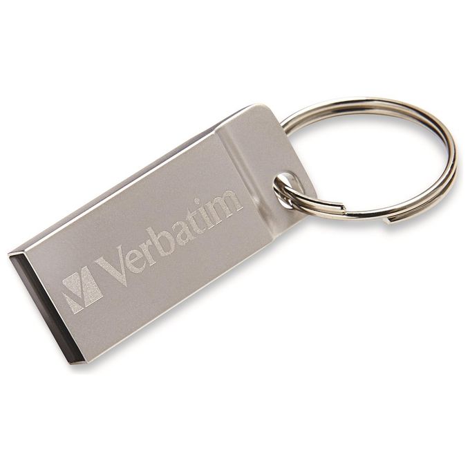 Verbatim Memory Usb-64Gb-metal Silver 2.0