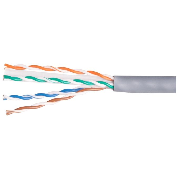 Equip Cavo du Rete in Matassa 305mt Cat.6 Utp non Schermato Grigio