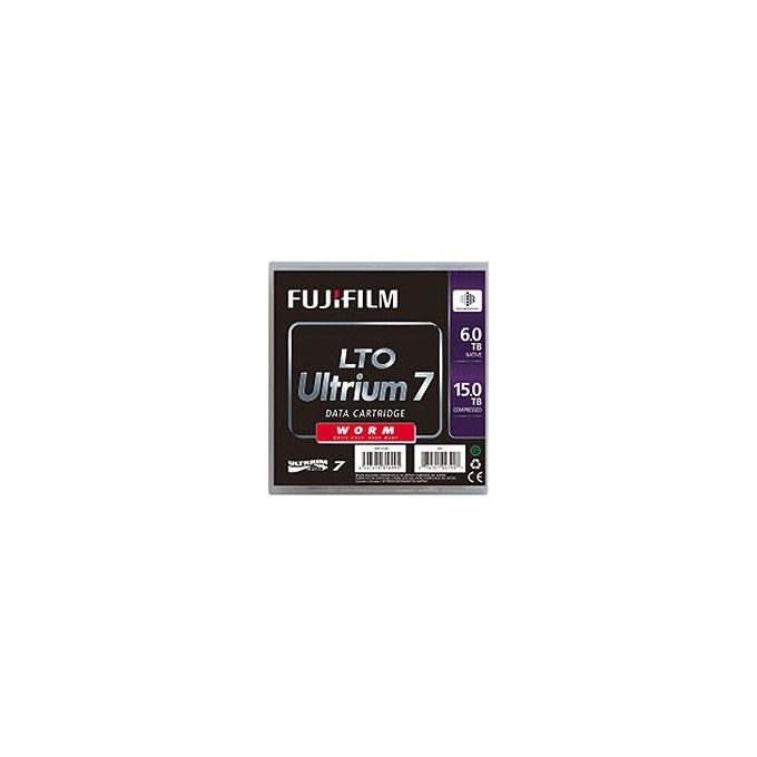 Fujifilm 16495661 LTO Ultrium 7 Nastro dati vuoto 6 TB capacita' compressa 15 TB velocita' 300 MB-sec WORM colore Nero