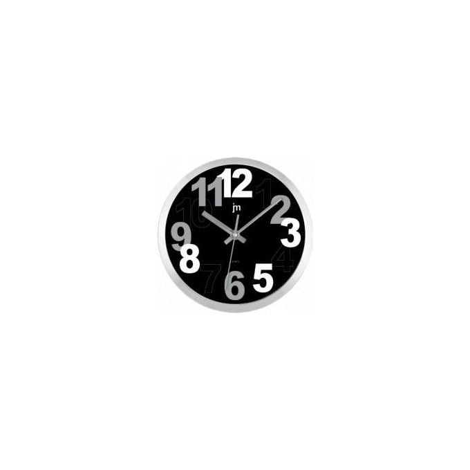 Orologio Muro D30 Quarzo Nero