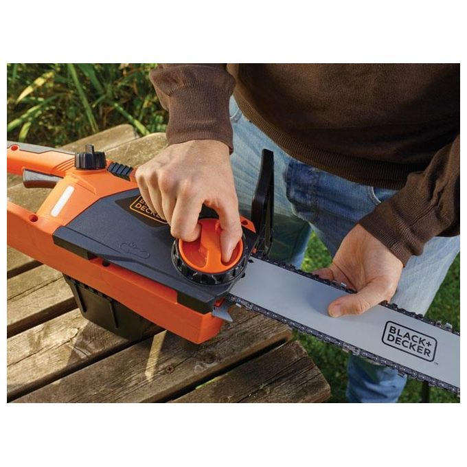 BLACK+DECKER CS2245-QS Elettrosega a Filo 2200 W Barra 45 cm