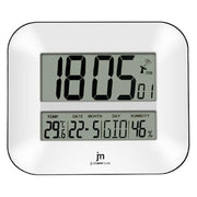 Lowell Orologio Jd9902 Parete Radiocontrollato Bianco