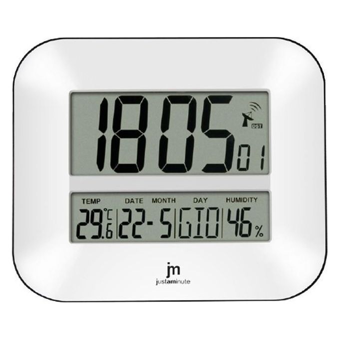 Lowell Orologio Jd9902 Parete Radiocontrollato Bianco