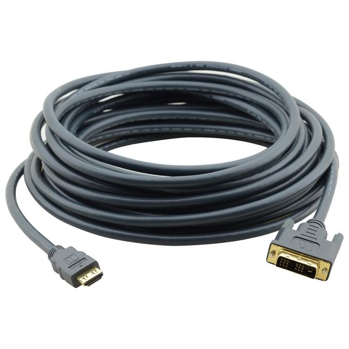 Kramer Electronics 97-0201006 C-HM-DM-6 Cavo HDMI DVI-D 1,82 m colore Nero