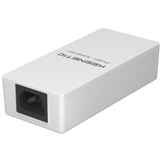 Keenetic KN-4510-01-EU Iniettore PoE+ Gigabit 30W IEEE 802.3af-at per Access Point Wi-Fi Telecamere IP Telefoni IP