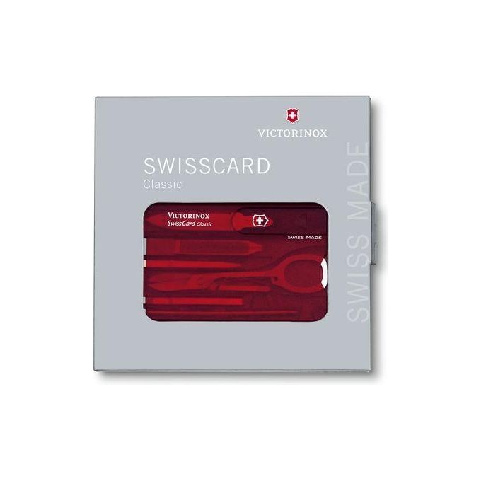 Victorinox Jelly Swisscard Multiuso Rosso
