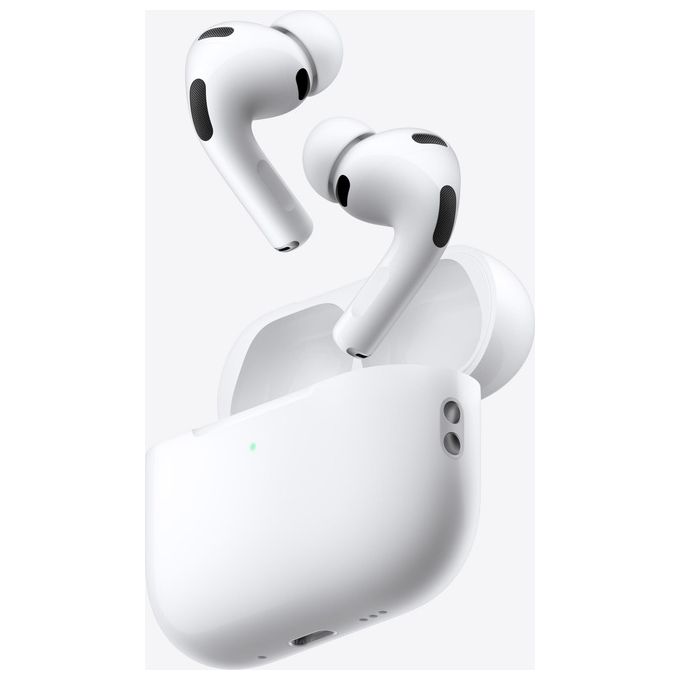 Apple MFHP4ZM-A AirPods Pro 3a Generazione Auricolari True Wireless Bluetooth 5.3 ANC Audio Spaziale IP57 autonomia 8h colore Bianco