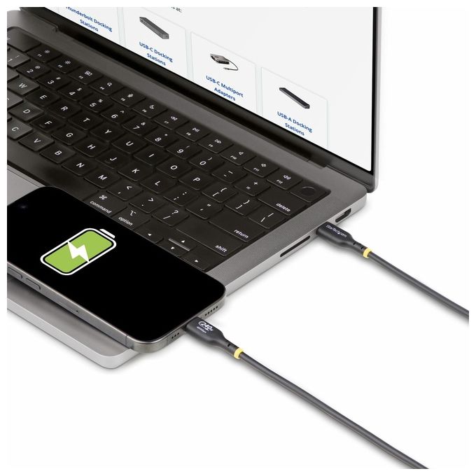 StarTech.com Cavo di Ricarica Usb-C da 4mt 240W PD EPR