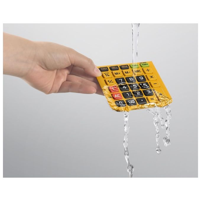 Casio Calcolatrice Resistente Acqua e Polvere
