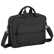 Rivacase 4260709012513 Tegel ECO Borsa Toploader per Laptop 14'' con Scomparto Imbottito e Tracolla Regolabile colore Nero