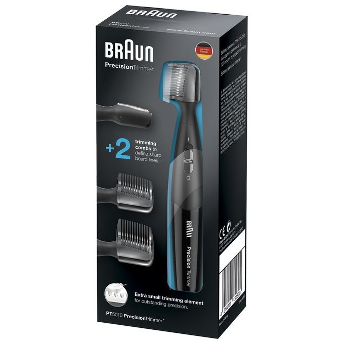 Braun PT5010 Rifinitore Barba a Batteria Lavabile 5-8 Millimetri