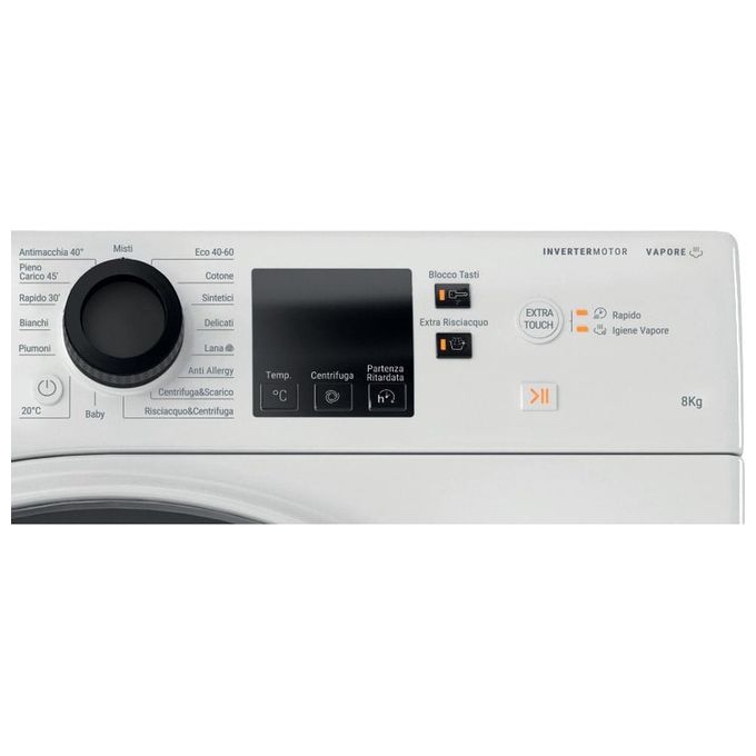 Hotpoint NF86WK IT Lavatrice Caricamento Frontale 8Kg 1400 Giri-min Bianco