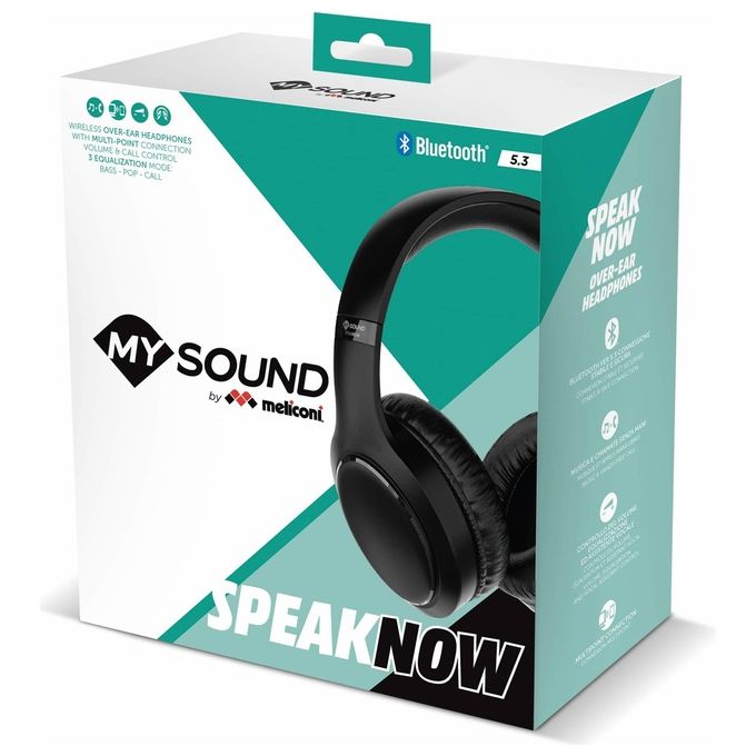Meliconi Cuffia Bluetooth 5.3 Speak Now
