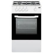 Beko CSG42001FW Cucina a Gas 4 Fuochi Forno a Gas 54 L Classe A Gas Safety (85x50x50 cm) colore Bianco