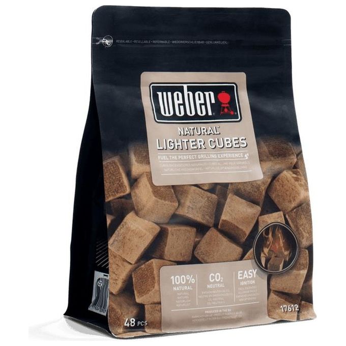 Weber Cubetti Accendifuoco Inodori e Atossici