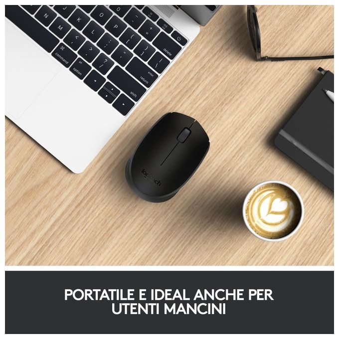 Logitech M171 Mouse Wireless Nero