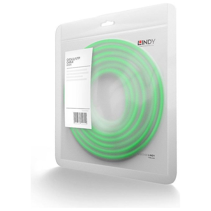 Lindy Cavo di Rete Cat.6 UTP Verde 2mt