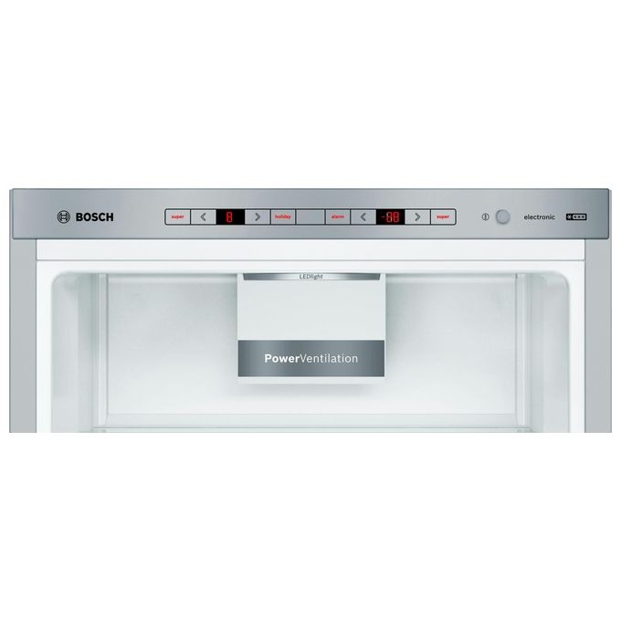 Bosch KGE36ALCA Frigorifero Combinato Capacita' 312 Litri Classe energetica C Low Frost Tecnologia inverter intelligente 186 cm Inox