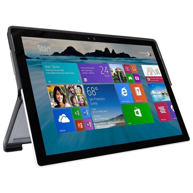 Targus THZ618GL Custodia a Libro per Microsoft Surface Pro 4 12.3'' TPU Resistente agli Urti colore Nero