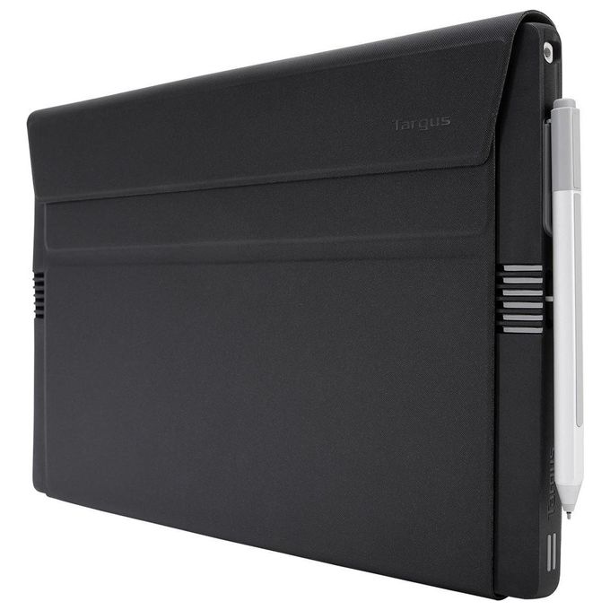 Targus THZ618GL Custodia a Libro per Microsoft Surface Pro 4 12.3'' TPU Resistente agli Urti colore Nero