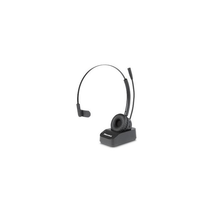 Hamlet B09NM5C56L BTM-CUFFIA PRO Auricolare Wireless Monofonico Bluetooth con Microfono e Dock di Ricarica colore Nero