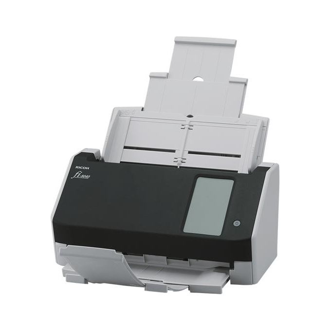 Ricoh 4939761313615 fi-8040 Scanner ADF Duplex 40 ppm 80 ipm Touch Screen 600 x 600 DPI colore Nero Grigio