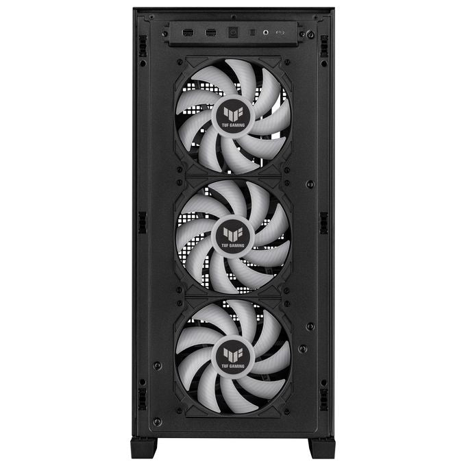 ASUS 90DC00I0-B19000 TUF GAMING GT302 TG ARGB Case Mid Tower Supporto E-ATX 4 Ventole ARGB Preinstallate 140 mm Vetro Temperato colore Nero