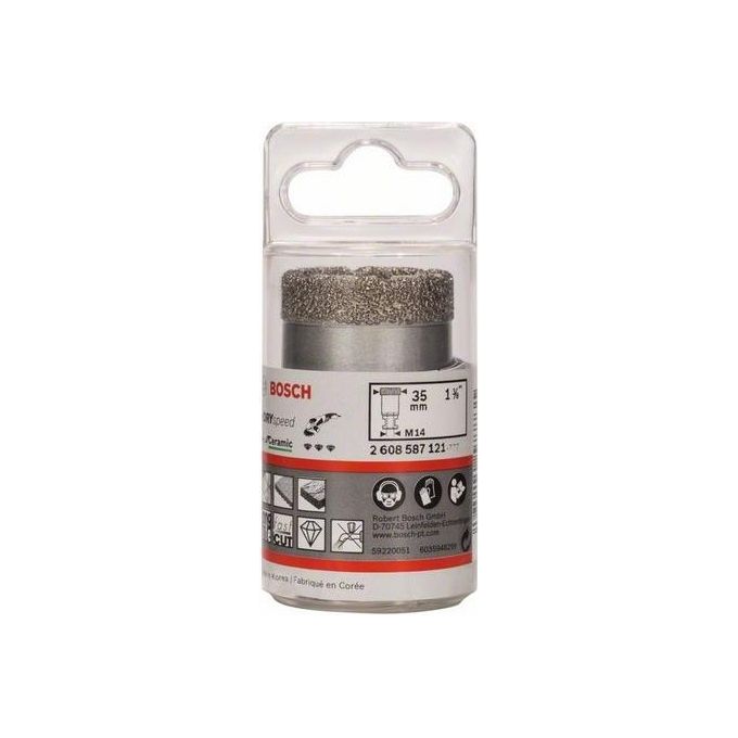 Bosch Frese Diamantate Dryspeed Diamond Cut Diametro mm. 35