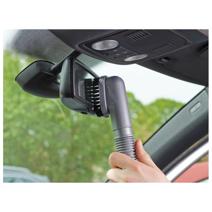 Black+Decker ADV1200 Dustbuster Aspirabriciole per Auto Capacita' 0,6 L Lunghezza Cavo 5 metri Grigio-Rosso