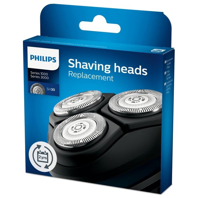 Philips SH30-50 Shaver Series 3000 Testine di Rasatura