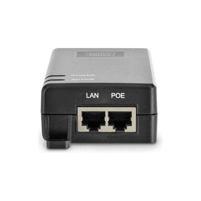 Digitus iniettore poe+ 802.3at, 30 watt per reti