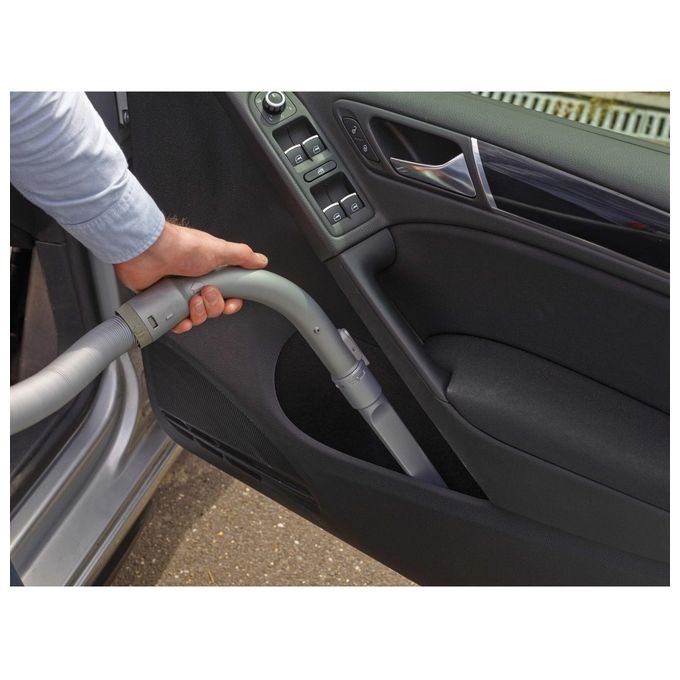 Black+Decker PD1200AV-XJ Dustbuster Flexi Aspirapolvere per Auto  0,56 L 12 V Tecnologia Ciclonica Grigio-Rosso