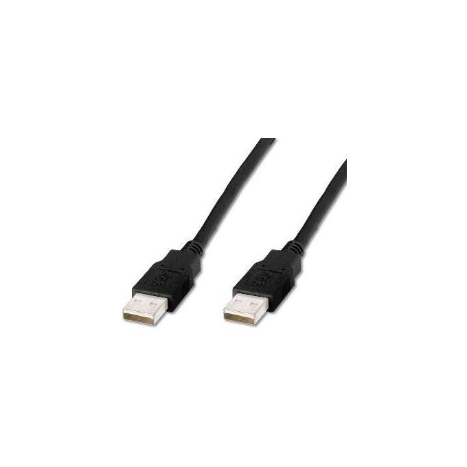 Digitus cavo usb 2.0 connettori 2xa maschio mt. 1 - colore nero