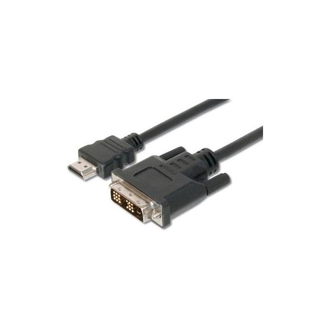 Digitus cavo hdmi 19 poli tipo a maschio - dvi-d 18+1 poli maschio mt. 3 (ak 639-3)