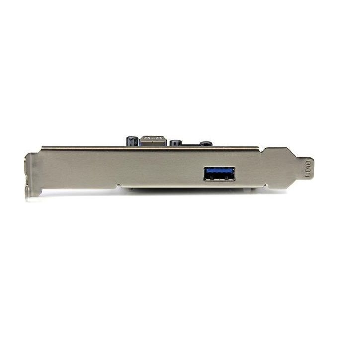 Startech.com PEXUSB311EI Scheda Usb 3.1 A 2-Porte 10gbps Usb-A 1x Esterna 1x Interna Pcie