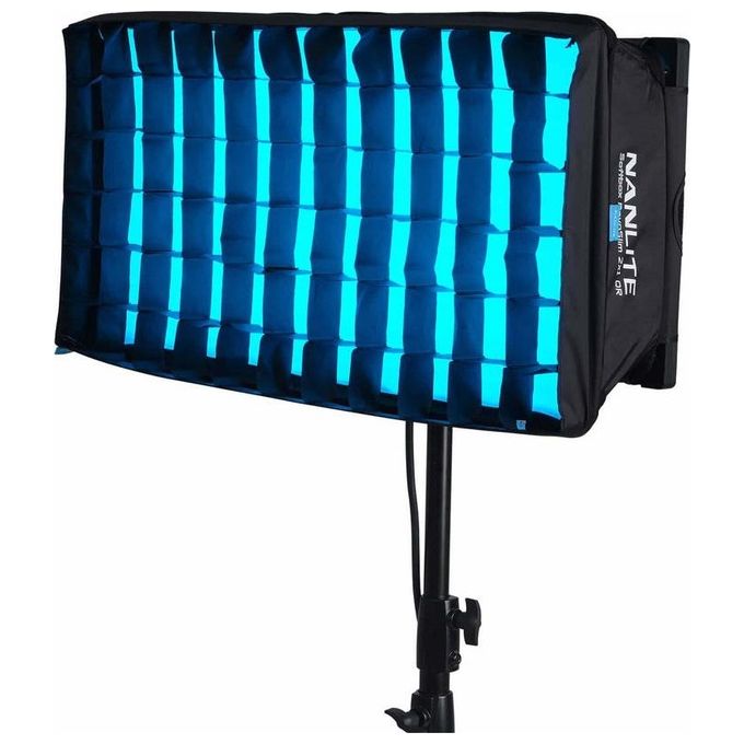 Nanlite PS120C PavoSlim 120C Pannello LED RGBWW 150 W 2700-7500 K CRI 96 TLCI 97 colore Nero