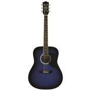 EKO Ranger 6 EQ B Chitarra Acustica Tiglio Palissandro Plastica Blu Sunburst Strumento Musicale di Alta Qualita'