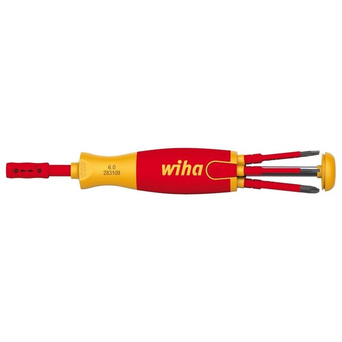 Wiha 2831-09020 Cacciavite a Punte Intercambiabili LiftUp Electric