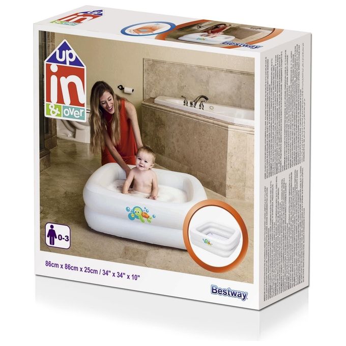 Bagnetti Bestway Baby-Tub 51116 Quadrato 86x86 cm