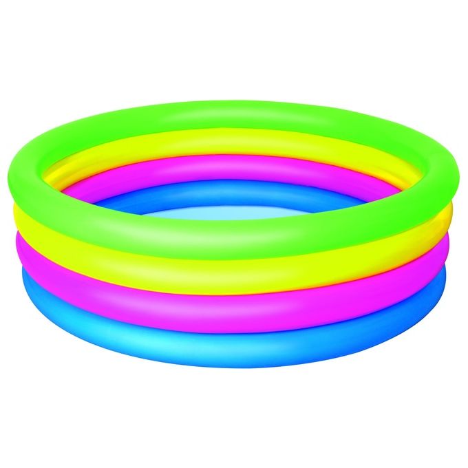 Bestway 51117 Piscina Tonda Arcobaleno 157 H 46