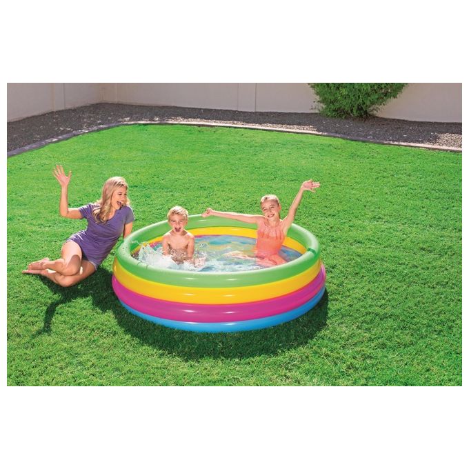 Bestway 51117 Piscina Tonda Arcobaleno 157 H 46